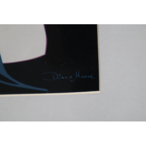 775 - Two Floral Prints in Modern Bevel Edged Frames, Approx 24