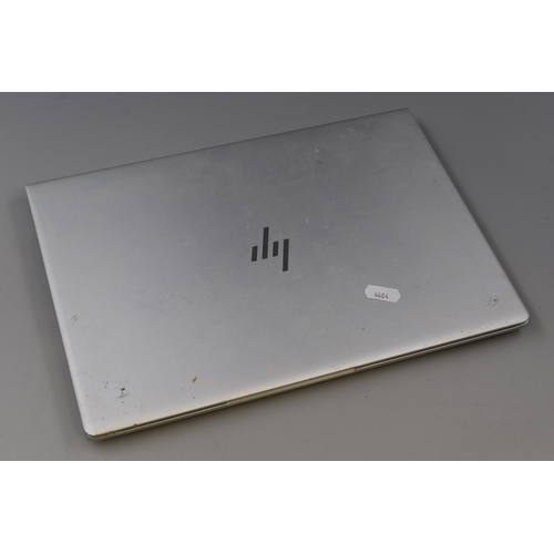 198 - A HP Elitebook 840 G6 i7 8th Gen Core Laptop. Powers on When Tested (No Charger), But Will Need Wipe... 