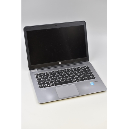 199 - A HP Elitebook Folio 1040 G2 i7 vPro Laptop, Untested as No Charger and Will Need Wiped