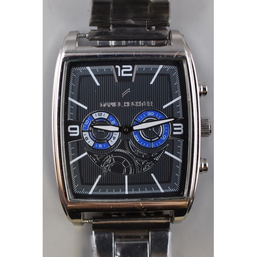 78 - A Daniel Hechter Gents Watch With Stainless Steel Strap