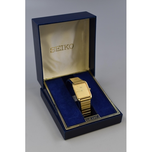 80 - Vintage Seiko Quartz Watch in Box