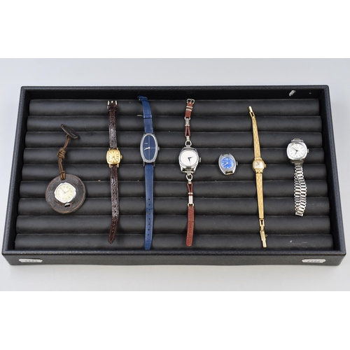 89 - Seven Mechanical Watches including Timex, Ingersoll, Rotary, Sekonda and More