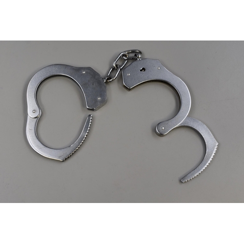 217 - Pair of Handcuffs (No Key)