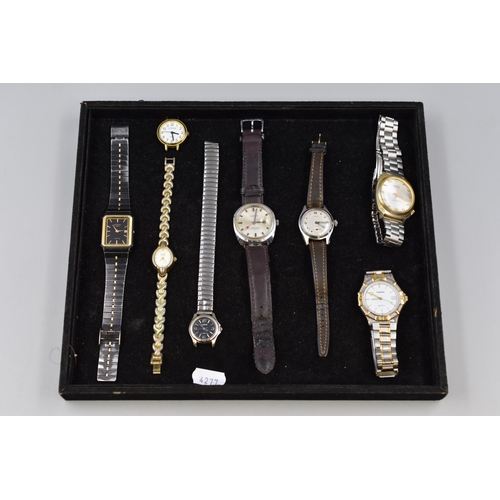 105 - Selection of Vintage Watches and Watch Head including Rotary, Mortima, Drimex, Lorus and More