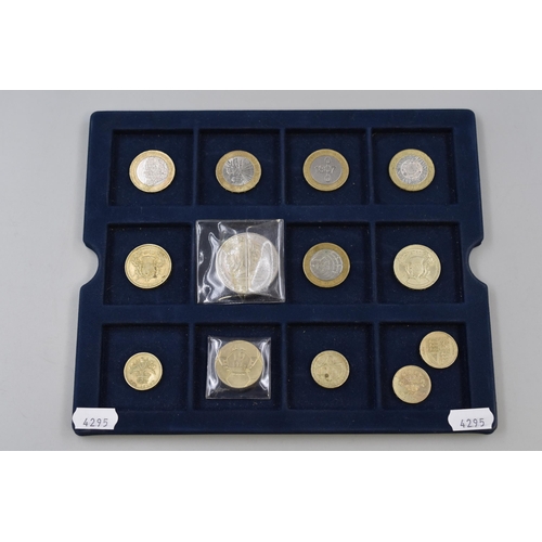 116 - Selection of Collectors £2 and £1 Coins and a Prince of Wales £5 Crown