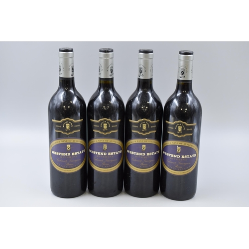 245 - Four Sealed Bottles of 2006 Westend Estate Riverina Cabernet Sauvignon Shiraz