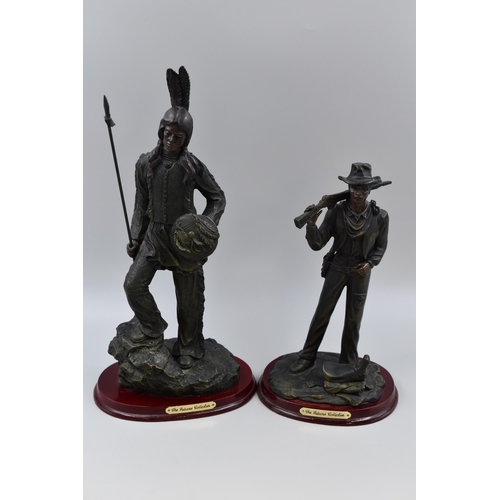 267 - Two Juliana Collection Figures of Red Indian Warrior and Cowboy (Tallest 16