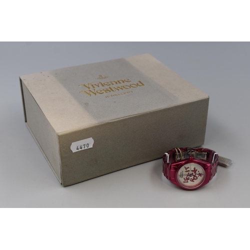 168 - New Vivienne Westwood Let it Rock Watch (Working)