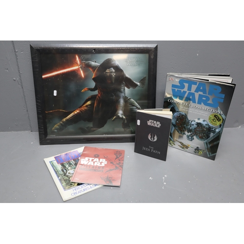 311 - A Selection of Star Wars Items To Include 'The Jedi Path' Book, Return of The Jedi Giant Collectors ... 