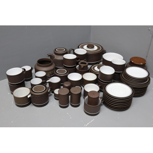 313 - Approx Fifty-Eight Pieces of Hornsea Contrast. Sixteen Cups (Two Sizes), Eighteen Saucers (Two Sizes... 