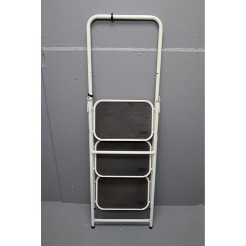 316 - A Set of Taurus Three Rung Step Ladders