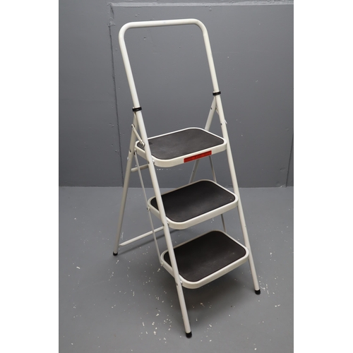 316 - A Set of Taurus Three Rung Step Ladders