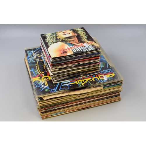 436 - Large Selection of Vinyl Lp's, Singles and 12