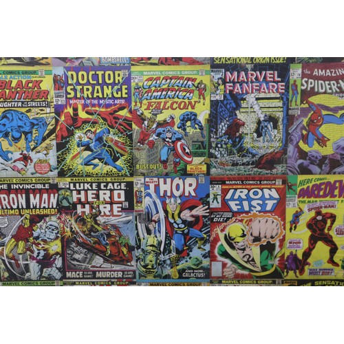 318 - Large Marvel Comic Cover Canvas Artwork, Approx 47.5