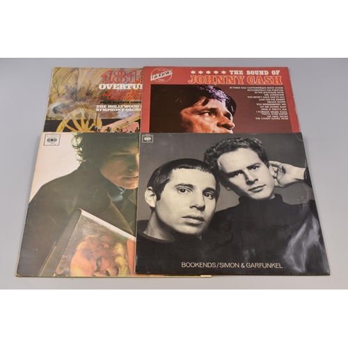 439 - Large Collection Of Various Pre-Owned Vinyl LP's to Include, Simon & Garfunkel, Bob Dylan ( Grea... 