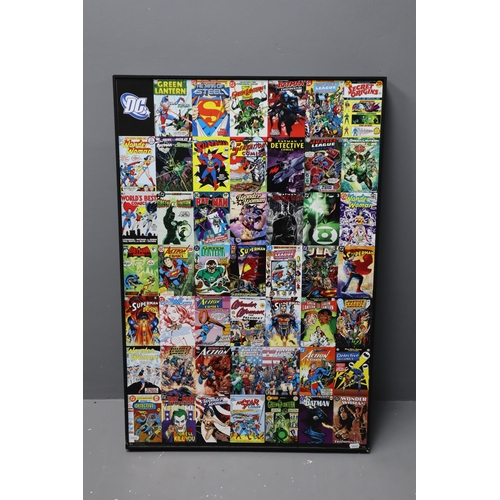 331 - DC Super Hero Comic Montage Wall Display (25