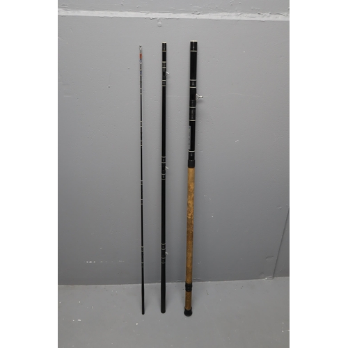 552 - A Selection of Four Fishing Rods To Include Three Piece Kevin Ashurst 13' Carbon Match Rod, Daiwa 31... 