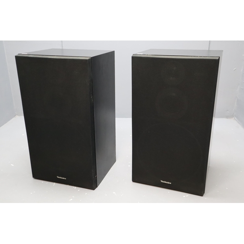 448 - Pair of Technics SB-X700A Loudspeakers. Type: 3 way, 3 driver loudspeaker system Frequency Response:... 