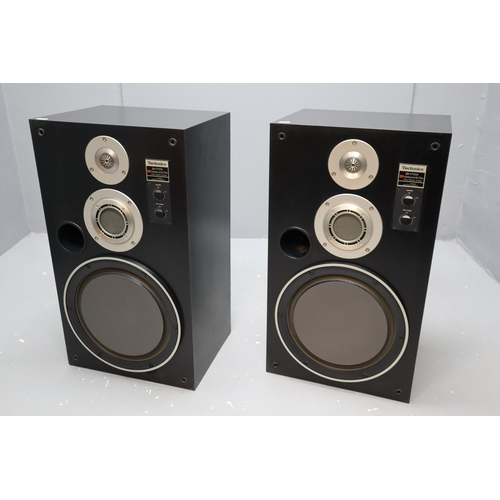 448 - Pair of Technics SB-X700A Loudspeakers. Type: 3 way, 3 driver loudspeaker system Frequency Response:... 