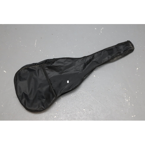 451 - A Power Play Acoustic Guitar, With Strap and Bag. Approx 40.5