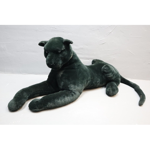 560 - A Large Black Panther Soft Toy, Approx 66