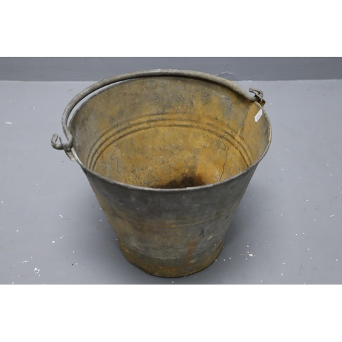 657 - Vintage Galvanised Bucket