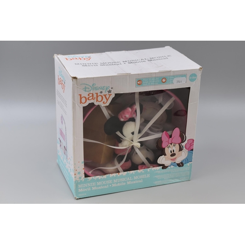 470 - Disney baby Minnie Mouse Musical Mobile