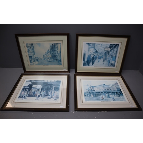 371 - Collection of Four Framed and Glazed Local Interest Harry Walder Limited Edition Signed prints to in... 