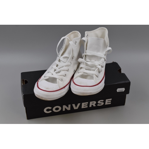 376 - Pair of Converse All Star (Size 2) Complete with Box