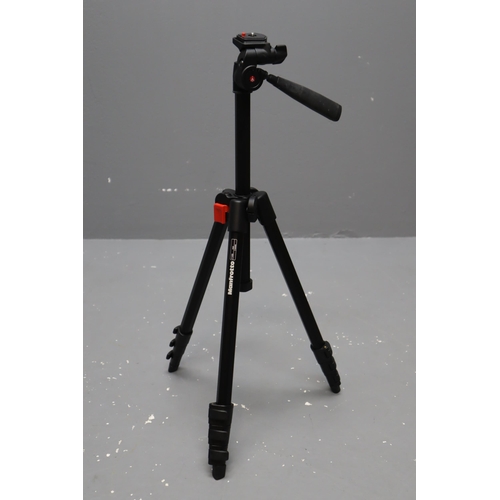 378 - A Manfrotto 718B Digi Tripod in Carry Bag