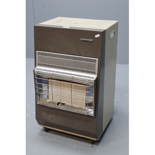 480 - SuperSER Radiant heater with gas bottle