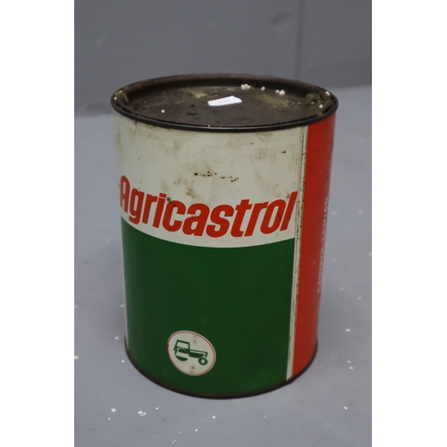 670 - Tin of Vintage Agricastrol Multi-Use Grease, Contents Unchecked