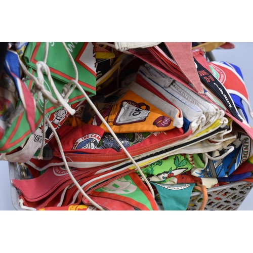 675 - Mixed Lot of The Camping Club Flags Including Manton Forest, Shropshire, Sheffield and More