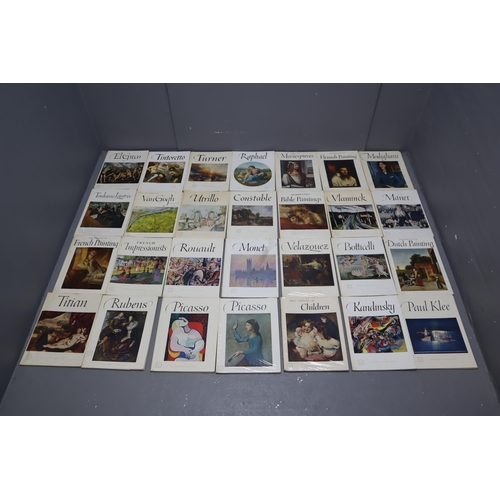 414 - A Selection of Twenty-Eight 'Express Art' Artist Print Books., Includes Raphael, Turner, Manet, Van ... 