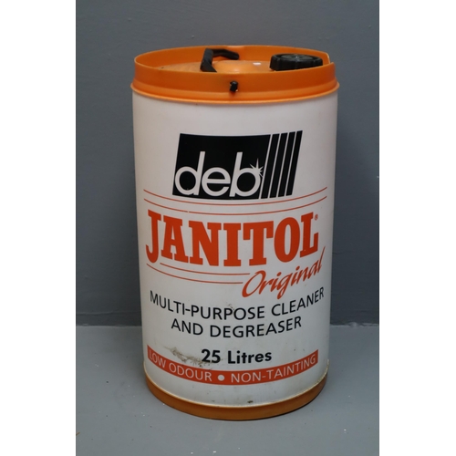 Half a 25 Litre Tub of Deb Janitol Degreaser and Cleaner