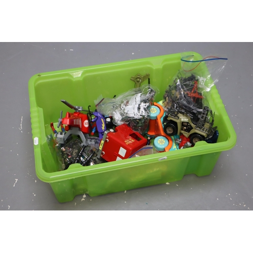 748 - A Selection of Toys To Include Mystery Machine, And Various Army Figures, Toys and Accessories