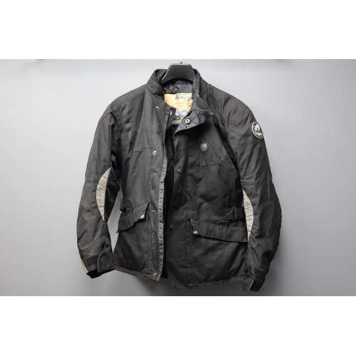 715 - Two Motorcycle Jackets. Includes Ladies Hein Gericke (Size 18), And Furygun (Size L)