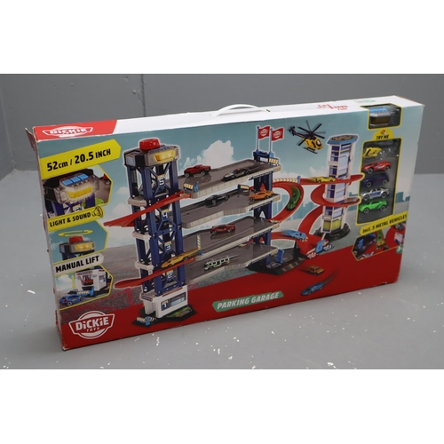 749 - Dickie Toys Parking Garage Toy Set