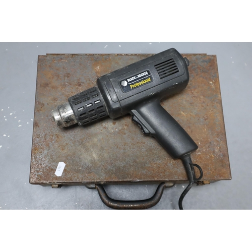 761 - Two Power Tools To Include Black and Decker Heat Gun, And Performance Power Angle Grinder. Both Powe... 