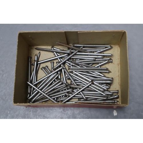 773 - Large selection of nails to include plasterboard, floorboard, masonary, oval and more