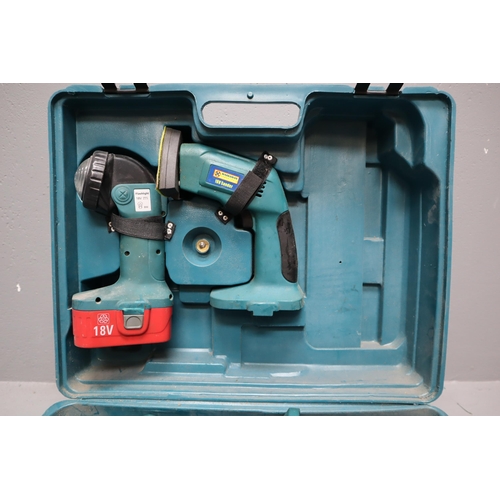 500 - A Set of Marksman Power Tools With Two Batteries and Charger. Includes Drill, Circular Saw, Sander, ... 