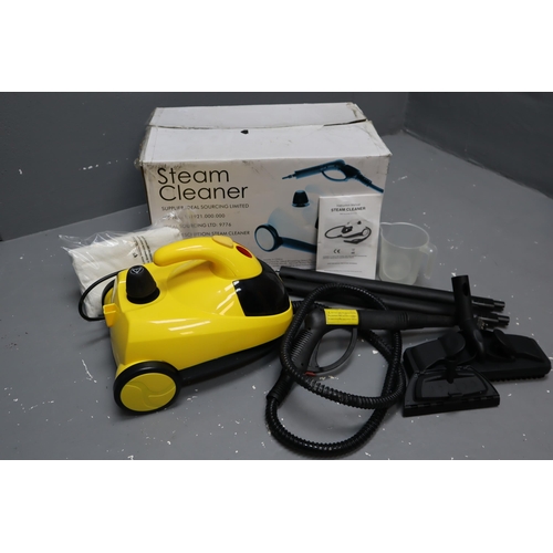 618 - Steam cleaner, brand new in box.