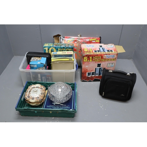 799 - Large Mixed Lot to include Boxed Sewing Machine, Skyway Pilot Bag, Circoli Water Pump, Adventure Whe... 