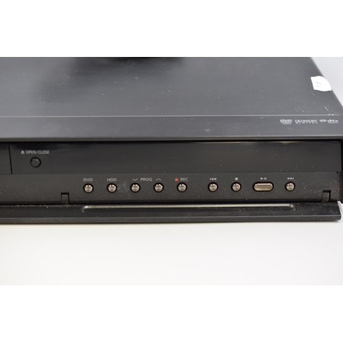 507 - A Samsung DVD Player/Recorder (DVD-SH853M), Powers on When Tested. 160GB HDD