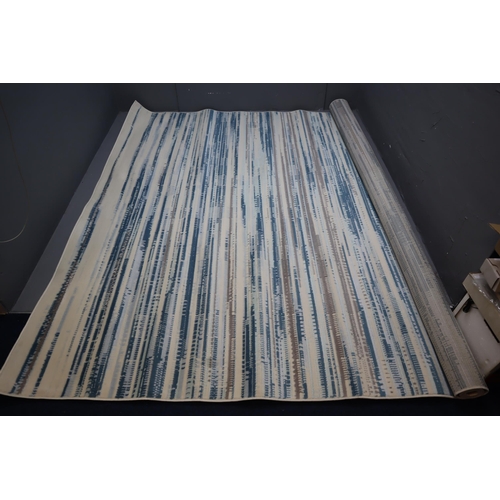 626 - Large 8ft x 10ft Indoor Outdoor Rug by Nourish (RRP £100-£120)