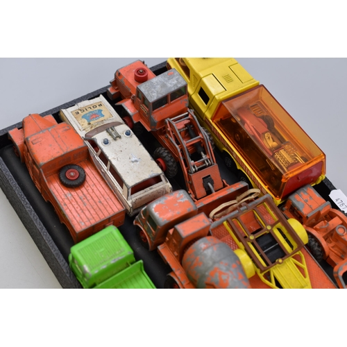 491 - Collection of Vintage Playworn Matchbox/Lesney Vehicles