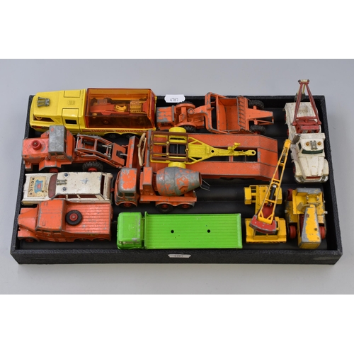 491 - Collection of Vintage Playworn Matchbox/Lesney Vehicles