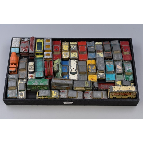 492 - Collection of Vintage Playworn Matchbox/Lesney Vehicles