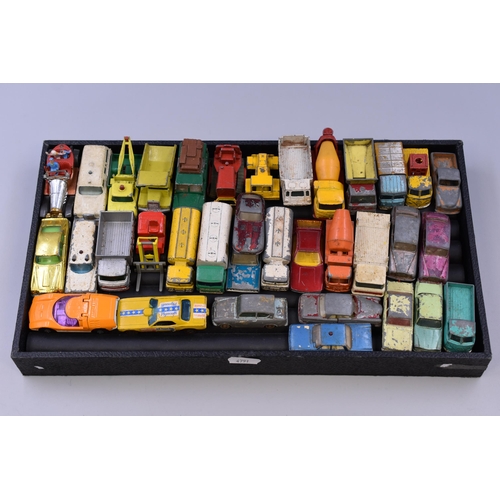 493 - Collection of Vintage Playworn Matchbox/Lesney Vehicles