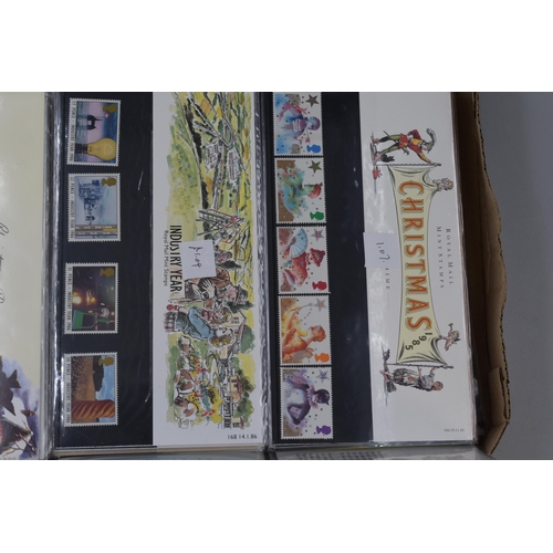 403 - Large Selection of Royal Mail Mint Pictorial Stamp Sets (Approx £100 in Value)